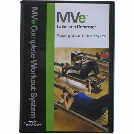 Peak Pilates MVe Definition Reformer Workout DVD