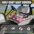 thumbnail image 3 of Whosucclay Cow Flowers Design Golf Cart Seat Protector, Anti-Slip Golf Cart Seat Cover Anti-Fade Thick Golf Cart Seat Cushion for More 2 Person Seats, 3 of 7