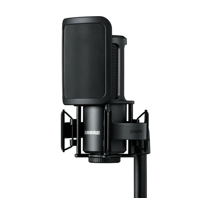 Kit de grabación de estudio con micrófono Shure SM4 con accesorios