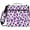 Neon Purple Leopard Print, variant on Zipper Binder with Shoulder Strap 2 inch 3 Ring Waterproof File Folder Organizer Bag 500 Sheet Gold Leopard Print Pattern