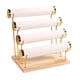 thumbnail image 3 of Soporte para pulseras Organizador de joyas Torre Estante de almacenamiento independiente Pulsera blanco, 3 of 8