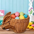 thumbnail image 6 of YingYouFu Spring Rattan Weaving Easter Basket with Animal Fruit Holder, Woven Storage Basket for Snack Organization and Home Decor, 6 of 9