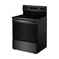 thumbnail image 3 of Whirlpool 30 Inch Freestanding Electric Range with 5 Elements, 5.3 cu. ft. Oven Capacity ENERGY STAR Certified in Black on Stainless Steel WFES5030RV, 3 of 6