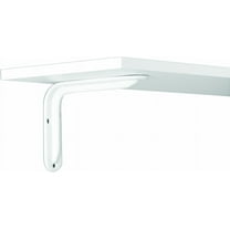 Knape & Vogt White, John Sterling Magnum Style Decorative Shelf Bracket, 8-inch, Warm, RP-0099-8WT, No Size