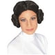 Star Wars Princesse Tm Perruque Costume Accessoires Chignons Brun Foncé Adulte Femmes Nouveau – image 1 sur 3