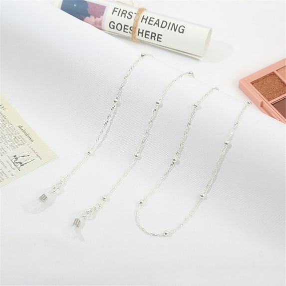 Children Mask Cord Holder Women Men Anti-lost Sunglasses Chain Alloy Eyeglasses Chains Mask Lanyards Punk Jewelry 8