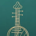 thumbnail image 6 of 3 Instrument Statue Sculpture Figurine Collection Indoor Modern Gold Miniature for Home Living Room Desk Decor - Small Size Lute, 6 of 7