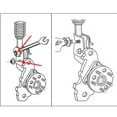 thumbnail image 4 of TOPINCN 4Pcs 14mm Vehicles Steel Four Wheel Alignment Adjustable Camber Kit Cam Bolt, Camber Bolt, Cam Bolt, 4 of 7