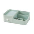 thumbnail image 1 of Cosmetic Storage Box Drawer Desktop Makeup Organizer Plastic Shelf Large Capacity for Sundries Jewelry Stationery White, 1 of 10