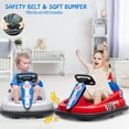 thumbnail image 2 of Telyswee Bumper Car 6V Electric Ride On Toys for Kids, 1.9 MPH Max Speed, Steering Wheel, 360 Degree Spin, 2-Speeds, Light, Music & Horn, Birthday Gift for Boys Girls 2-6 Years, 2 of 7