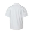 thumbnail image 5 of AllPro 41800Y Pro-Lock Youth Performance Polo-White-XS, 5 of 6