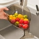 thumbnail image 2 of Colador de alimentos multifuncional con pico de drenaje integrado. Recipiente de cocina para limpiar fruta. Colador para lavar verduras y frutas, 2 of 4