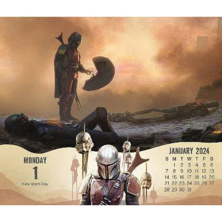 Trends International 2024 Star Wars: The Mandalorian Day-at-a-Time Box  Calendar - Walmart.com
