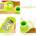 thumbnail image 5 of a Green Kitchen Manuel Moulin Ail Plucheur Ail En Silicone Brosse De Nettoyage Presse-ail Trancheuse Ail Presse-ail Coupe-ail En Acier Inoxydab, 5 of 5