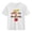 White, variant on Juslio Girls Letter Pattern Shirts Comfortable Breathable Crew Neck, Casual Short Sleeved Tops T Shirts Sizes 2-18