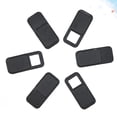 thumbnail image 4 of 6Pcs Metal Oval Shaped Webcam Cover Camera Slider Shutter Privacy Protect Cover for Laptop Tablet Phone Shutter (Black), 4 of 8