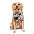 thumbnail image 5 of Cauagu Psychedelic Skull Illusion Art for Dog Bandanas 1 Pack, Pet Scarf for Boy and Girl Scarf Bib Kerchief Breed for Dog & Cat Pets Gift, 5 of 6