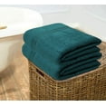 thumbnail image 5 of MALLONI HOME 100% Premium Cotton 2 Pack Oversized Bath Towel Set 28x55 inches, Large Bath Towels, Ultra Absorbant Compact Quickdry & Lightweight Towel, Ideal for Gym Travel Camp Pool - Teal, 5 of 7