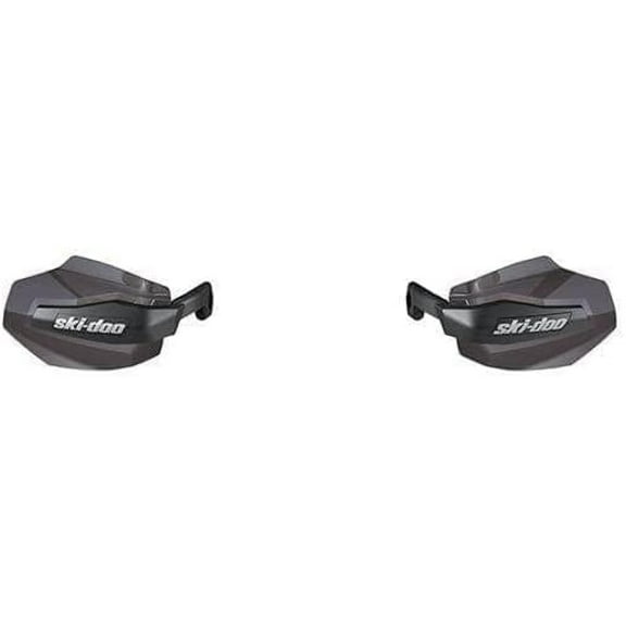 Ski-Doo Transparent Handguards - Dark Smoke