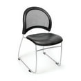 thumbnail image 4 of OFM Moon Series Model 335-VAM Anti-Microbial/Anti-Bacterial Vinyl Stack Chair, Black, 4 of 5