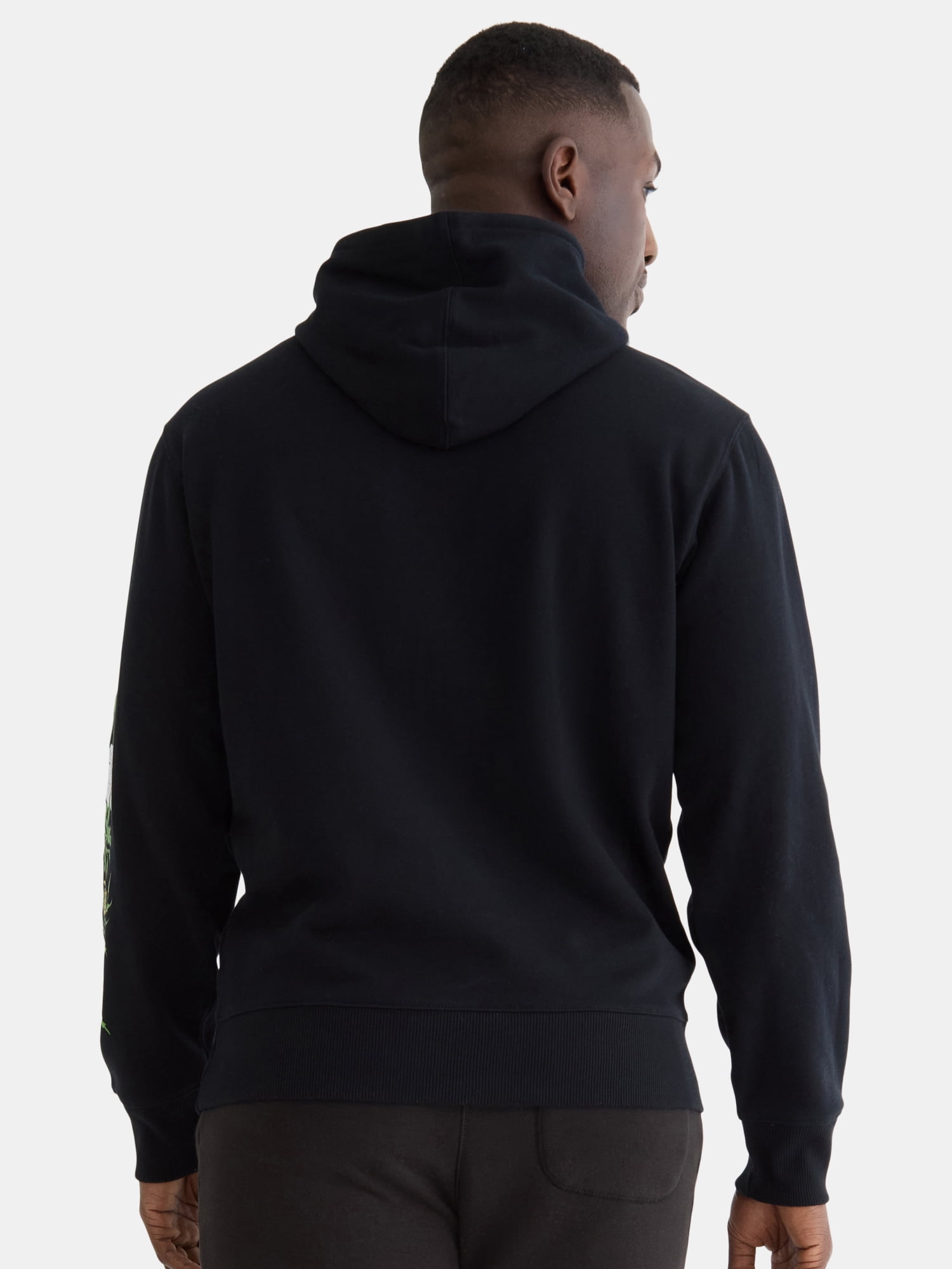Disney Men's Floral Mickey Mouse Graphic Hoodie Sweatshirt, Sizes S-3XL