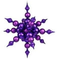thumbnail image 2 of Vickerman N115203 39 Po. Flocon de Neige Radical Rouge Scintillant, 2 of 4
