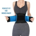 thumbnail image 2 of Ben Din Clothing Waist Trainers Women Corset Body Shaper Fitness Belt, Blue, 2 of 6