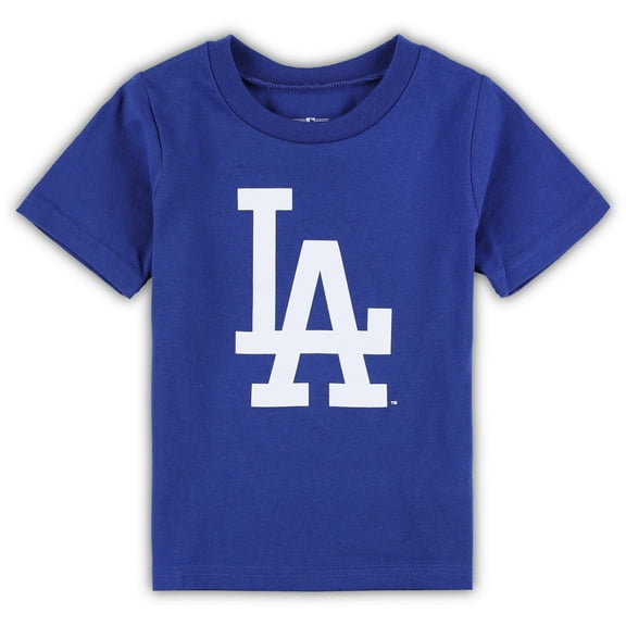 Infant Royal Los Angeles Dodgers Team Crew Primary Logo T-Shirt