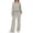 Khaki, variant on Gkeoshab Silk Pajamas for Men Sets For Women 2 Piece Outfits 2026 Long Sleeve Pajamas Button Up Top Wide Leg Pants Tracksuit With Pockets Sleepdress