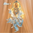 thumbnail image 3 of Leutsin Home Decoration D ream Catcher Wind Chime Hanging Sash With LED Light, 3 of 3