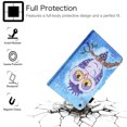 thumbnail image 3 of Allytech Galaxy Tab A7 10.4" Case, T500 T505 Case, Smart Cover Auto Sleep Wake Slim Shell Kickstand Shockproof Patterned Case Cover for Samsung Galaxy Tab A7 10.4" 2020 T500, Cute Owl, 3 of 7