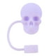 thumbnail image 3 of Cubre Pajitas Silicona Con Forma Calavera Adornos Pajita 10 Mm para 30/40 Oz () Color Morado, 3 of 4