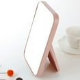 thumbnail image 4 of Portable Desktop Makeup Mirror with Stand, Foldable Compact Vanity Mirror for Women, Travel & Dorm Use, 8X5 Inch, Multiple Colors, 4 of 6