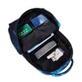 thumbnail image 3 of Xecao Blue Fire Wolf Travel Backpack: A spacious, stylish computer backpack ideal for men and women, perfect for college, school, or daily travels, 3 of 6