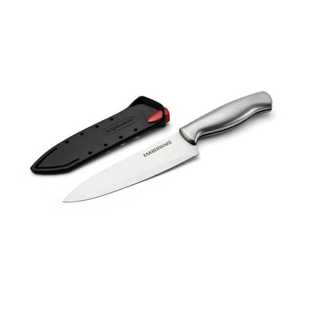 Farberware 6 Inch Stainless Steel Chef Knife With Edgekeeper