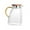 Transparent, variant on 1400ml Premium Quadrilateral Glass Cold Water Kettle with Frosted Finish, Precision Pouring, Wide Ergonomic Handle, Durable Heat-Resistant Design Ideal for Home Use