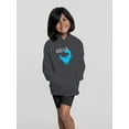 thumbnail image 2 of Hello Cute Kiddie Dino Hoodie Juniors -Image by Shutterstock,  x-Large, 2 of 4