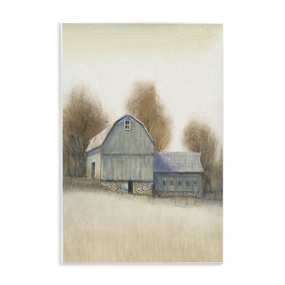 Stupell Industries Farmhouse Vintage Barn Autumn Tones Wall Plaque Art, 10 x 15, by Tim O'Toole