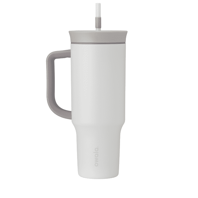 Owala 40oz Tumbler SS White