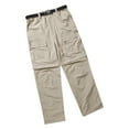 thumbnail image 4 of Dovford Men's Convertible Hiking Pants Zip Off Quick Dry Lightweight Safari Travel Camping Fishing Cargo Outdoor Pants 2024, 4 of 4