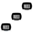 thumbnail image 3 of Toystoory LCD podómetro contador de pasos con clip para cinturón accesorio de ejercicio multifuncional fitness caminar para anciano regalo Type1 NO1, 3 of 6