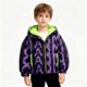 thumbnail image 1 of Parkas de manga larga para niñas, niños y niños, ropa de abrigo con capucha, ropa para niños de talla mediana y grande, chaqueta de plumón gruesa con letras, chaqueta corta con capucha, tops de algodó, 1 of 7