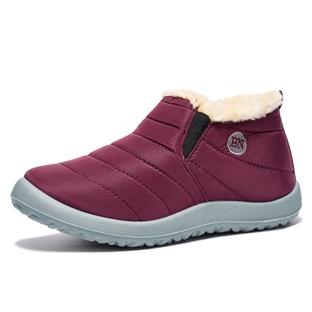 Botas Tobillo Invierno Zapatos Mujeres Hombres Impermeable Antideslizante para Al Aire Libre