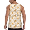 thumbnail image 3 of Gaeub Squirrel And Leaves Men's Athletic Tank Top, Workout Sleeveless Shirts, Running Tank Tops for Gym, Running, Training - X-Large, 3 of 9