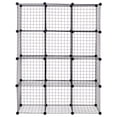 thumbnail image 1 of Costway Organizador de Cubos de Alambre, Estantes de Almacenamiento de Rejilla de 12 Cubos, Cubos Apilables de Metal, DIY Estantería Modular, Armario Organizador para Sala de Estar, Dormitorio,Oficina, 1 of 9