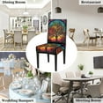 thumbnail image 5 of Chair Covers for Dining Room Set of 6, Tree Colorful Abstract Washable Spandex Parsons Slipcovers, Removable Kitchen Chair Cover, Stretch Seat Protector for Home Party Hotel, 5 of 6