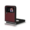 thumbnail image 3 of Mantto Leather Case for Samsung Galaxy Z Flip 4, Slim Luxury PU Leather Folding Cover with Magnetic Attraction Soft Silicone Shockproof Protective Case for Samsung Galaxy Z Flip 4,Winered, 3 of 8