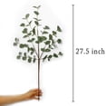 thumbnail image 2 of VGIA 6 piezas de plantas artificiales, tallos de eucalipto, aerosol de hojas de eucalipto en tallos verdes, plantas de plástico de seda, florales para decoración del hogar, fiesta, boda VGIA NA, 2 of 6