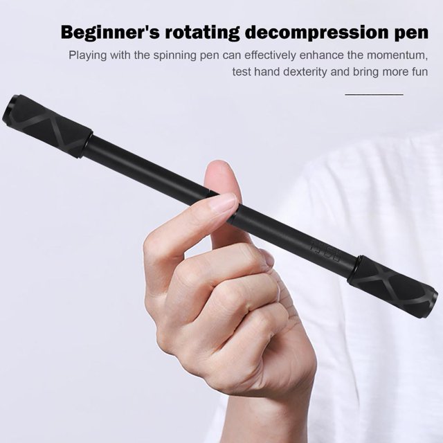 Spinning Pen Pen Spinning Mod Desmontable Rotating Pen Spinner (Negro)