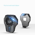 thumbnail image 2 of Refrigeración por congelación de semiconductores, radiador Universal para teléfono móvil, ventilador de refrigeración recargable por USB, soporte para almohadilla de juego AweSitey EL010237-00, 2 of 5